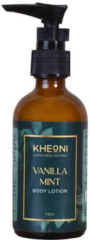 Vanilla Mint Body Lotion for Women & Men with All Day Moisturization (115 ml)