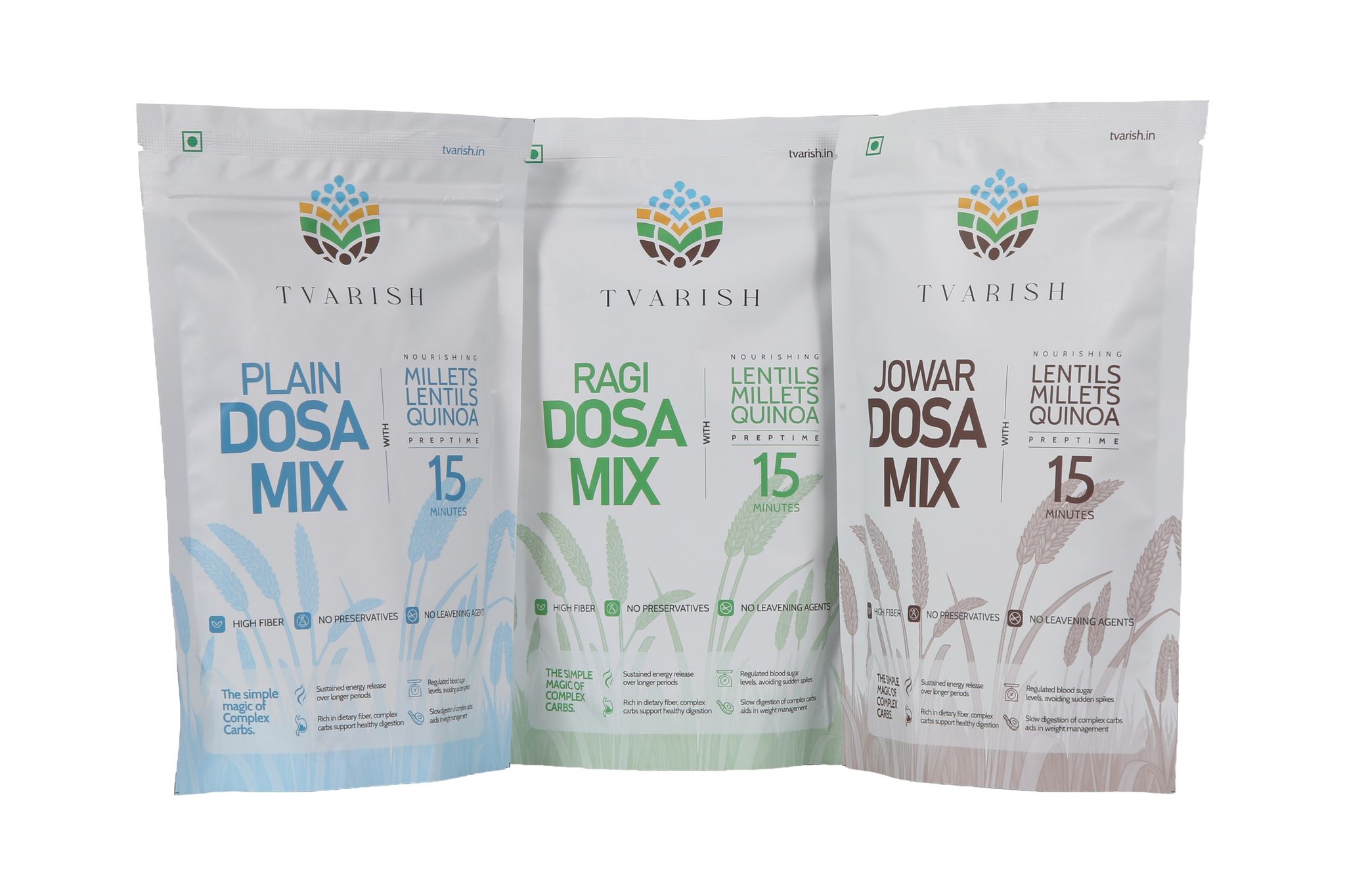 Tvarish Instant Dosa Mixes Combo (3*200g)