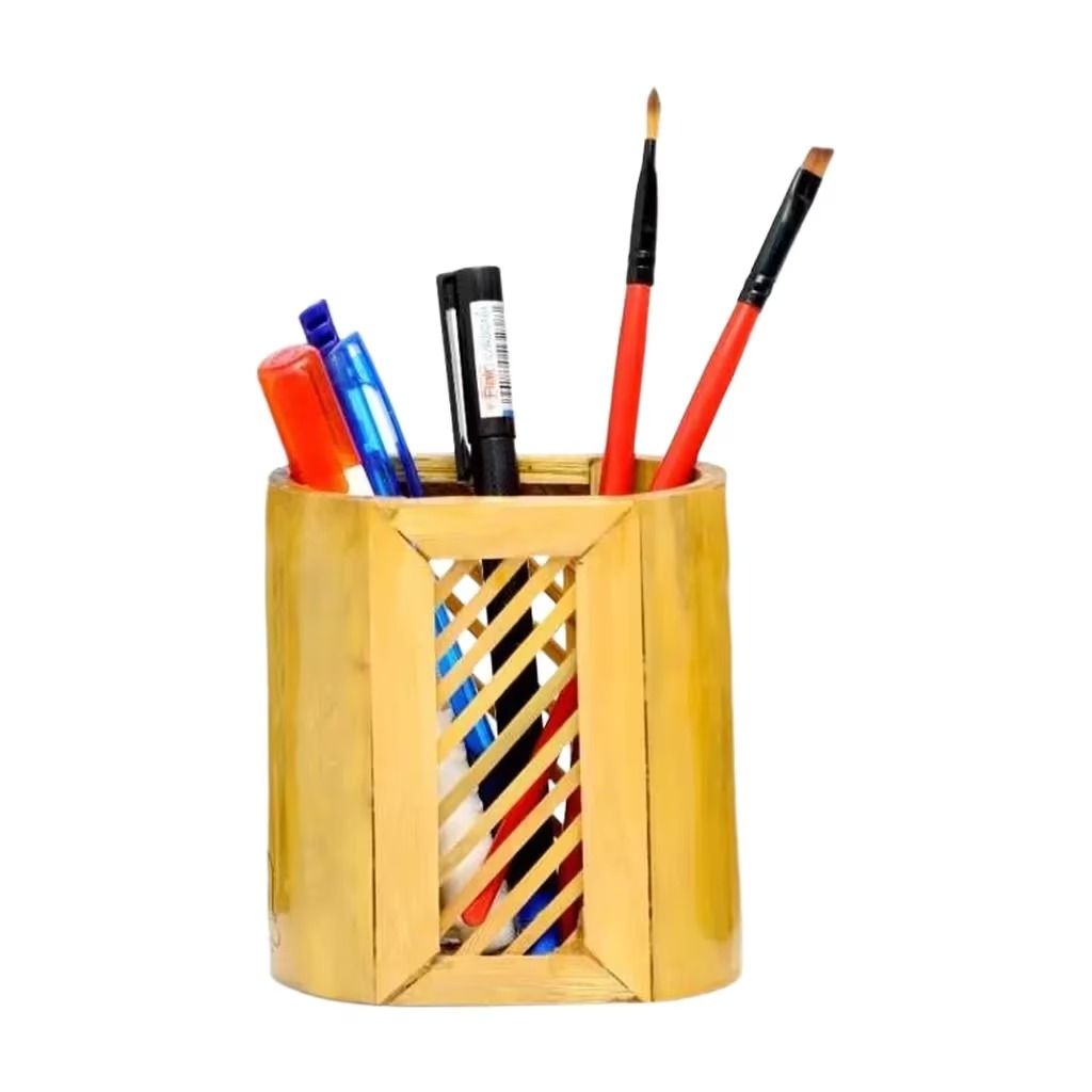 Wooden Pen Holder