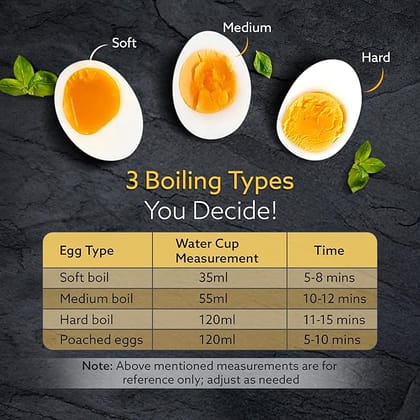 AGARO Grand Egg Boiler And Poacher- 500W, Silver