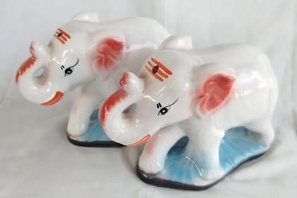 Terracotta Elephant Toy