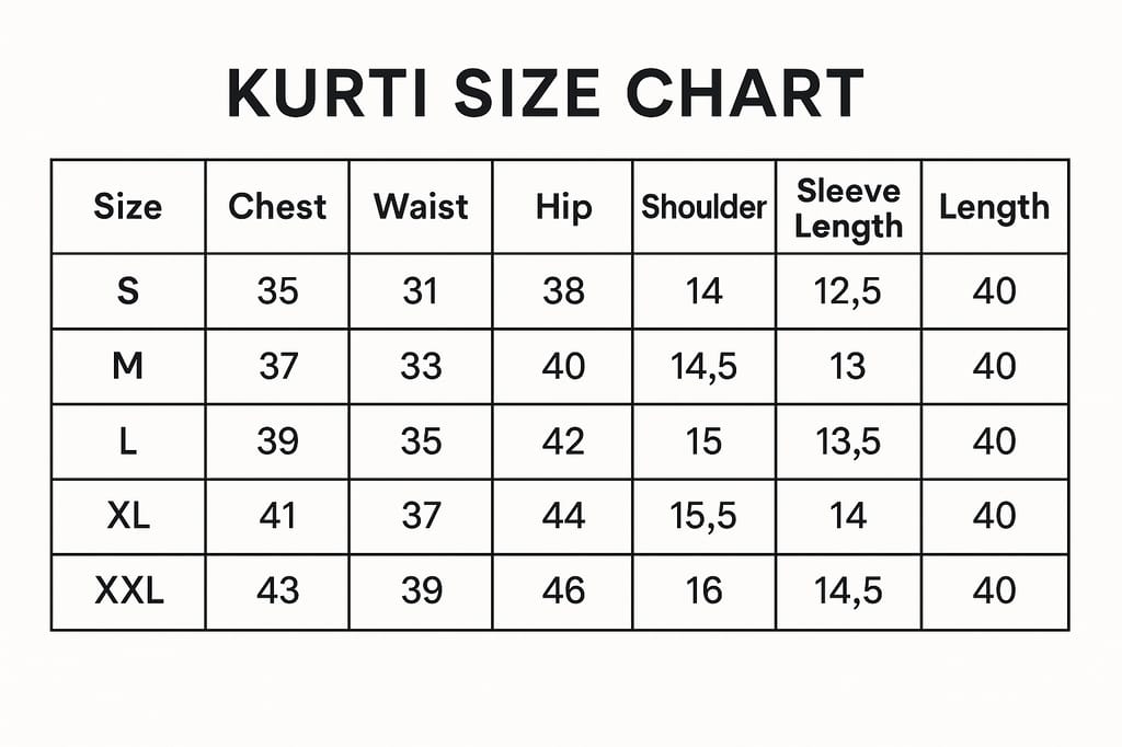 Size Guide Size Guide