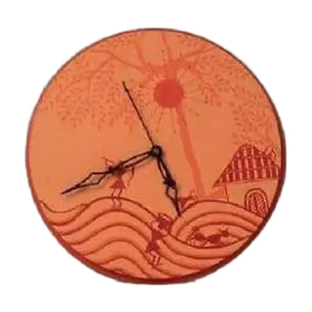 Handcrafted Wooden Wall Clock