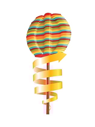 Candy Flower Pop Toy | Street Buster Candy Flower Toy | Magic Candy Flower Surprise Toy | Sweet Bloom Surprise with Street Buster Twist | Interactive Candy Reveal Toy for Kids  | Candy Themed Flower Bubble Push Toy 