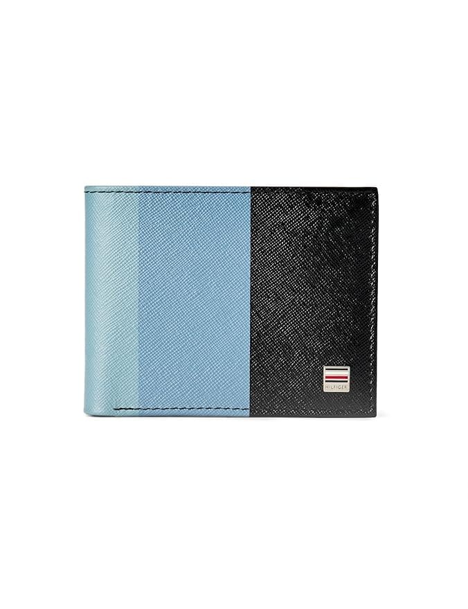 Tommy Hilfiger Leather Men Wallet (Black)