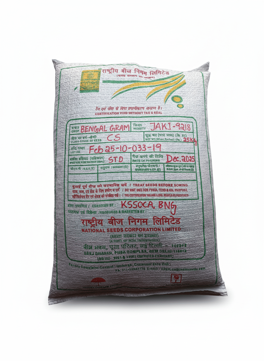 Bengal Gram JAKI-9218 Seeds (25 kg)- NSC