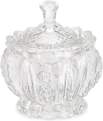 AFAST Coockes Jar Glass Transparent Cookie Container ( Set Of 1 )