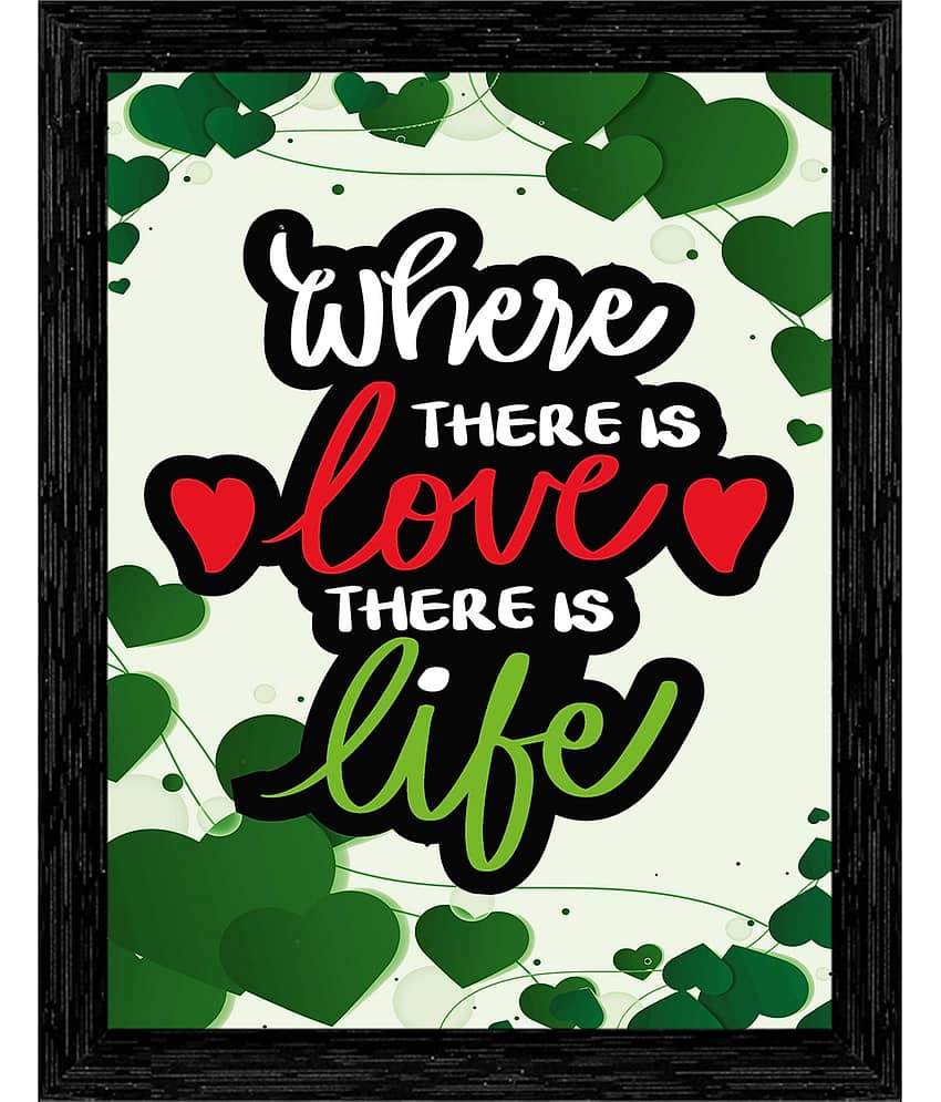 Indianara - Quotes Painting With Frame