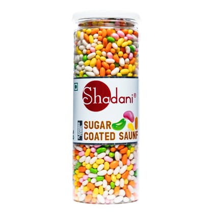 Shadani Sugar Coated Saunf Can 270g