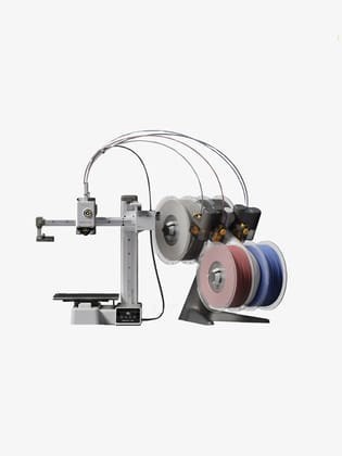 WOL3D Bambu Lab A1 Mini Combo 3D Printer with AMS Lite Up to 500mm/s Print Speed, 180×180×180mm Build Volume, Multi-Color Printing, High Precision, Full-Auto Calibration, Quiet & Fast FDM Printing