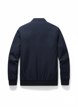 TAGAS Men's Regular Jacket Fit For Casual Wear - Navy Blue