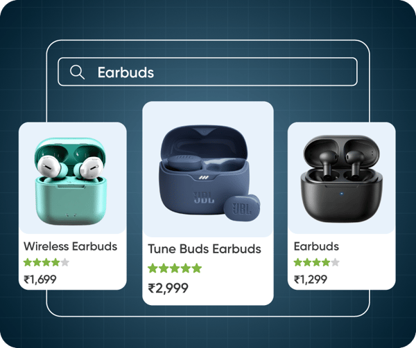 Native AI Search & Recommendations