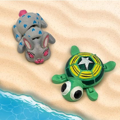 Vinglits DIY Kits - Fun & Creative Activity Set for Kids, Art & Craft, Birthday Gifts for kids, Imagine. Paint. Play (Fantasy Shelf) - Randomly Assorted (Pack of 2)