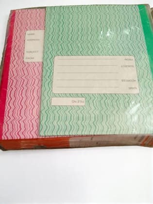 Vibrant Green and Red Wavy Pattern Record Books for Organized Note-Taking Vibrant Green and Red Wavy Pattern Record Books for Organized Note-Taking