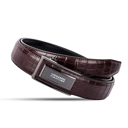 HAMMONDS FLYCATCHER Genuine Leather Belt for Men, Premium Leather Belt with Auto Lock mechanism