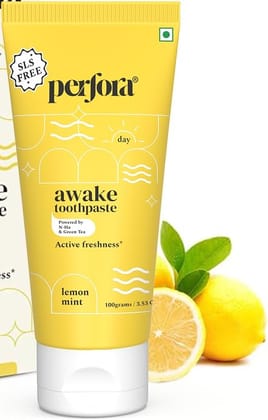 Perfora – Awake Toothpaste “Lemon Mint” (100 Gms)