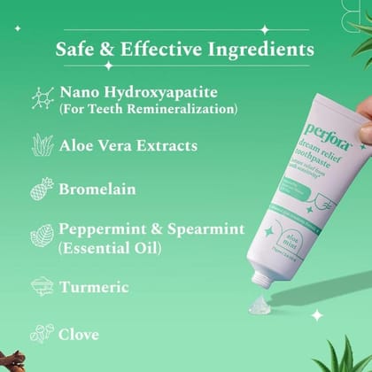 Perfora – Dream Relief Toothpaste “Aloe Mint” (150 Gms)