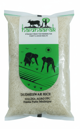  Dudheswar Rice - 1kg - Haldia Agro Farmers Producer Co. Ltd.