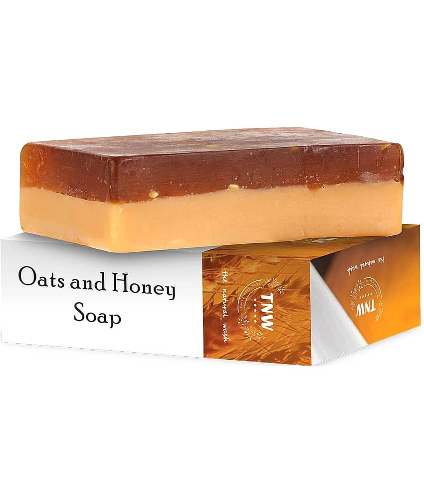 TNW - The Natural Wash Honey & Oats Soap For Reducing Tanning & Pigentation, 100G