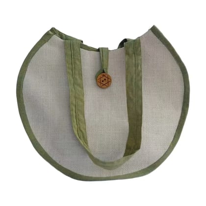 Jute Moon Bag