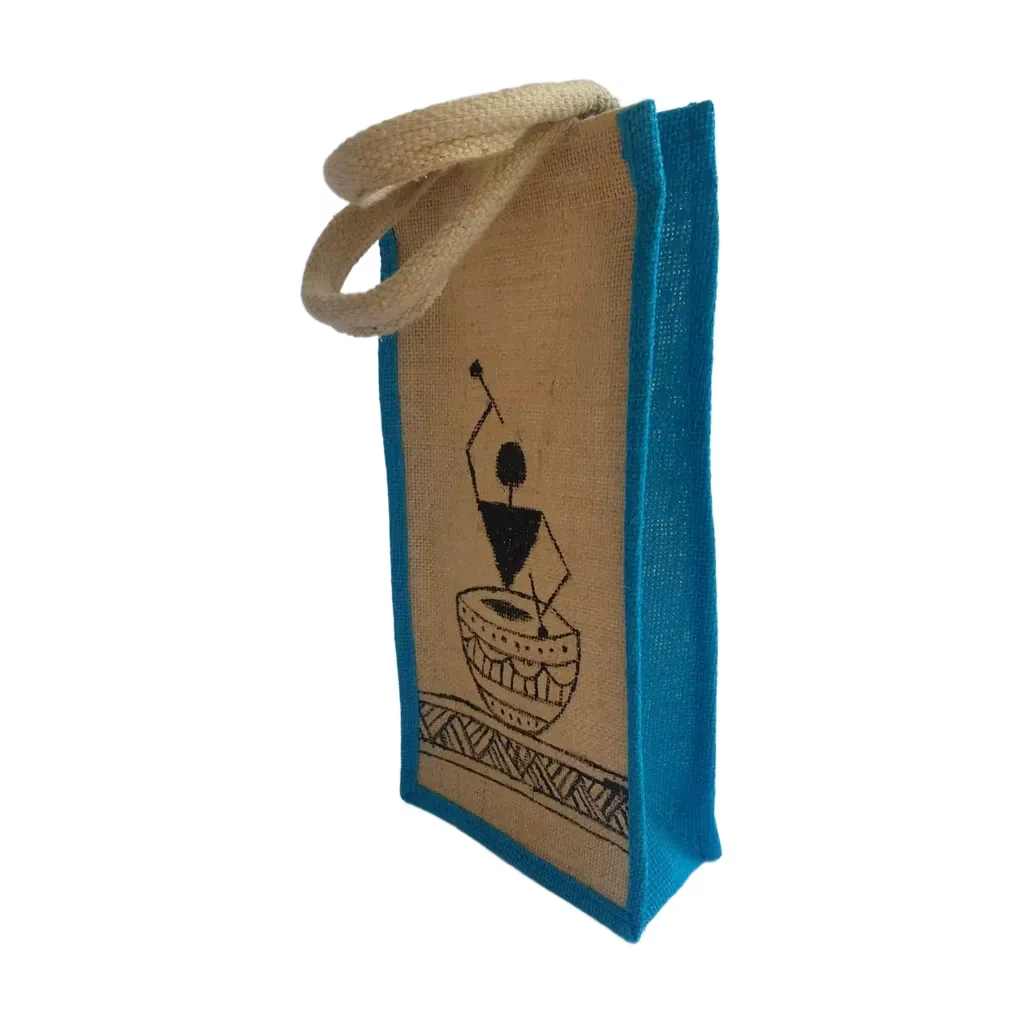 Hand Painted Bottle Bag - Handbags | Buy online on ZillyBuy