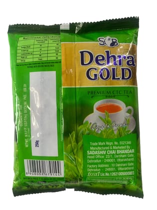 Sarvottam Dehra Gold Premium CTC Tea, Aromatic & Strong Blend, Piyo to Jaano