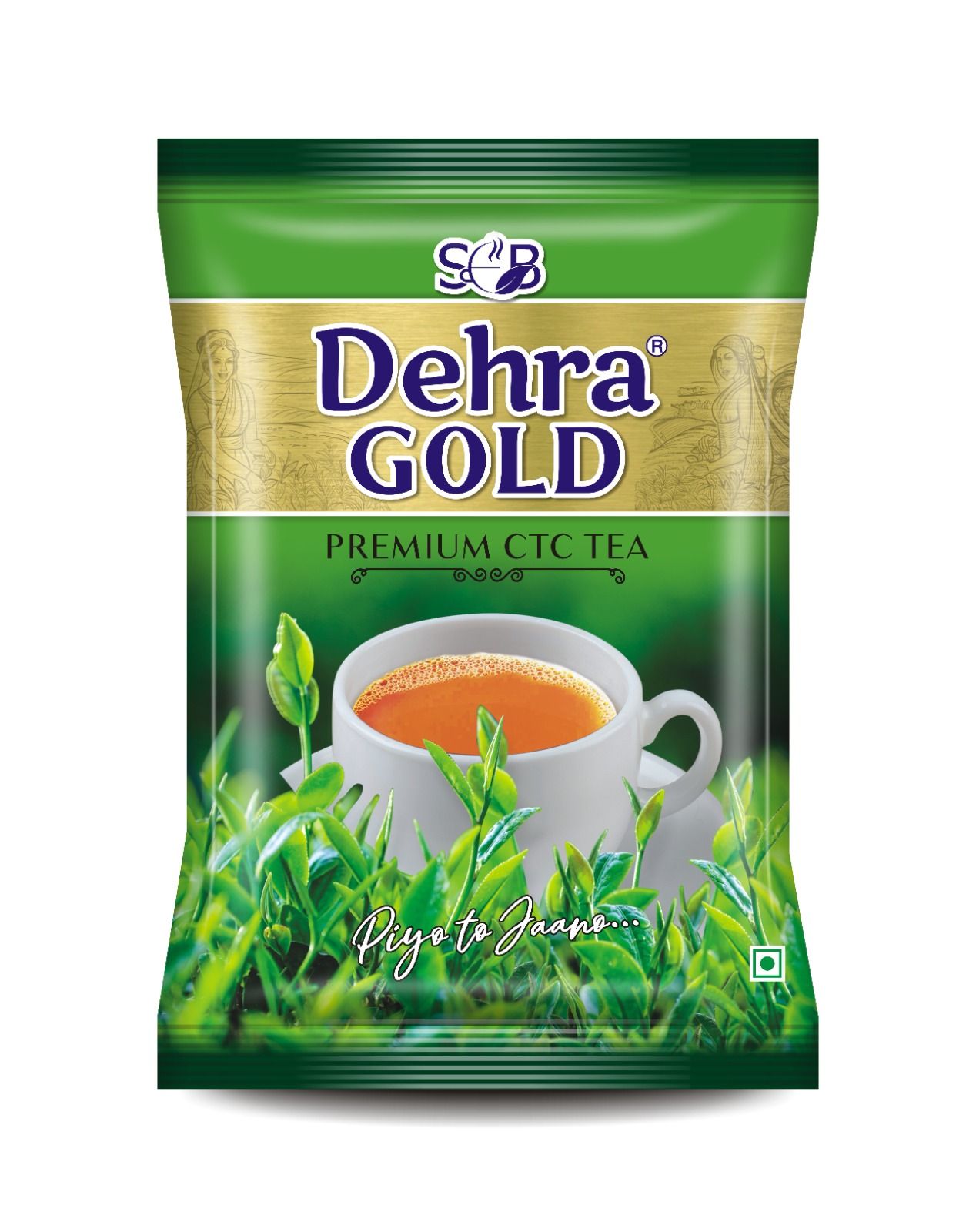 Sarvottam Dehra Gold Premium CTC Tea, Aromatic & Strong Blend, Piyo to Jaano