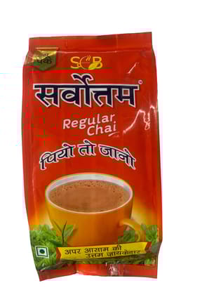Sarvottam Regular Chai, Strong & Aromatic Tea