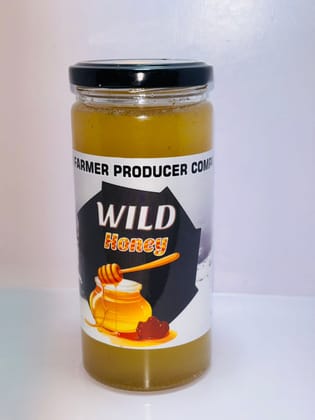 WILD Honey - Pure Natural Wildflower Honey Jar