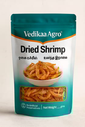 Vedikaa Agro Dried Shrimp 250gms Vedikaa Agro Dried Shrimp 250gms
