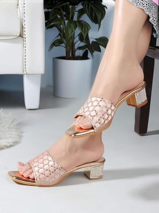 Carlton London Women Stylish Fashion Embellished Ethnic Sandals for Outdoor, Party