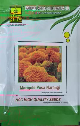 NSC Marigold Pusa Narangi- 10 Gram pack