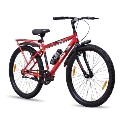 HERO Next 26 T (inch) Mountain Cycle (Single Speed, Red, Black, Rigid)