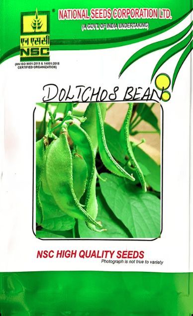 NSC Dolichos Bean / Arka Adarsh (Pole Type) – 10 gm Seeds