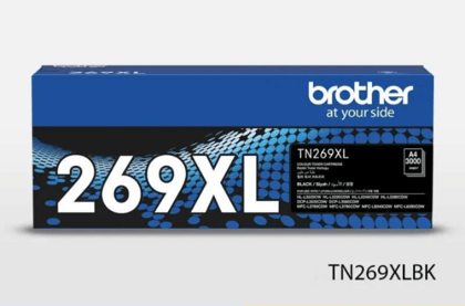 Brother Toner TN-269XLBK (Black Colour) Has 3000 Pages Yield Compatible with HL-L3220CDW HL-L3280CDW DCP-L3560CDW MFC-L3760CDW