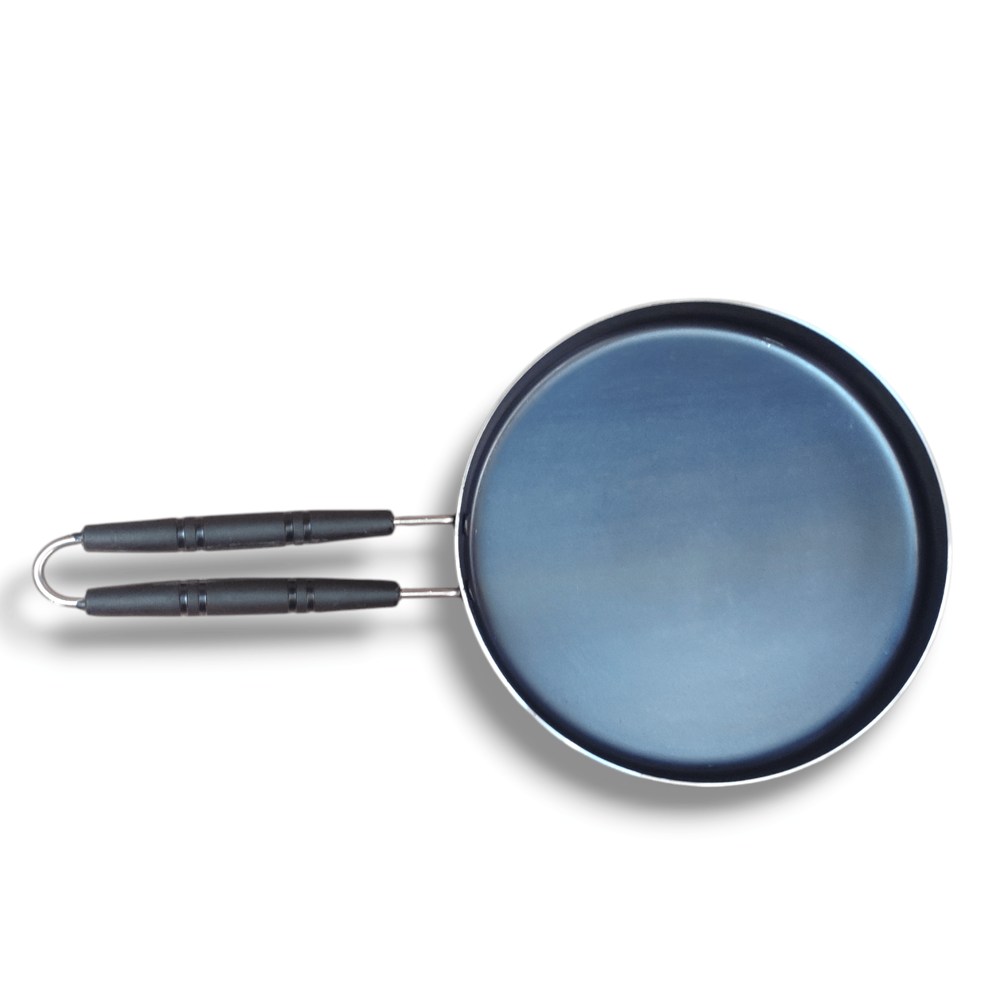 Iron Made Omelette Tawa / Pan with Grip Handle – 21 cm Diameter, 2.5 cm Height