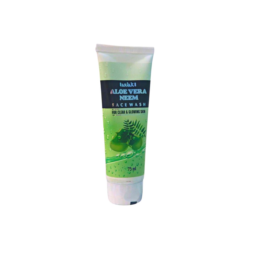 Arlak Aloe Vera Neem Facewash for Clear & Glowing Skin For Men & Women  - 75 ml