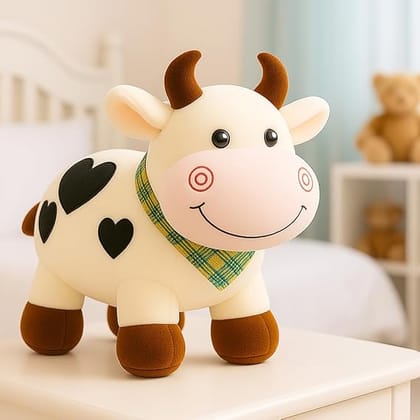 Babique Cow Tremp Plush Soft Toy Cute Kids Animal Babique Cow Tremp Plush Soft Toy Cute Kids Animal