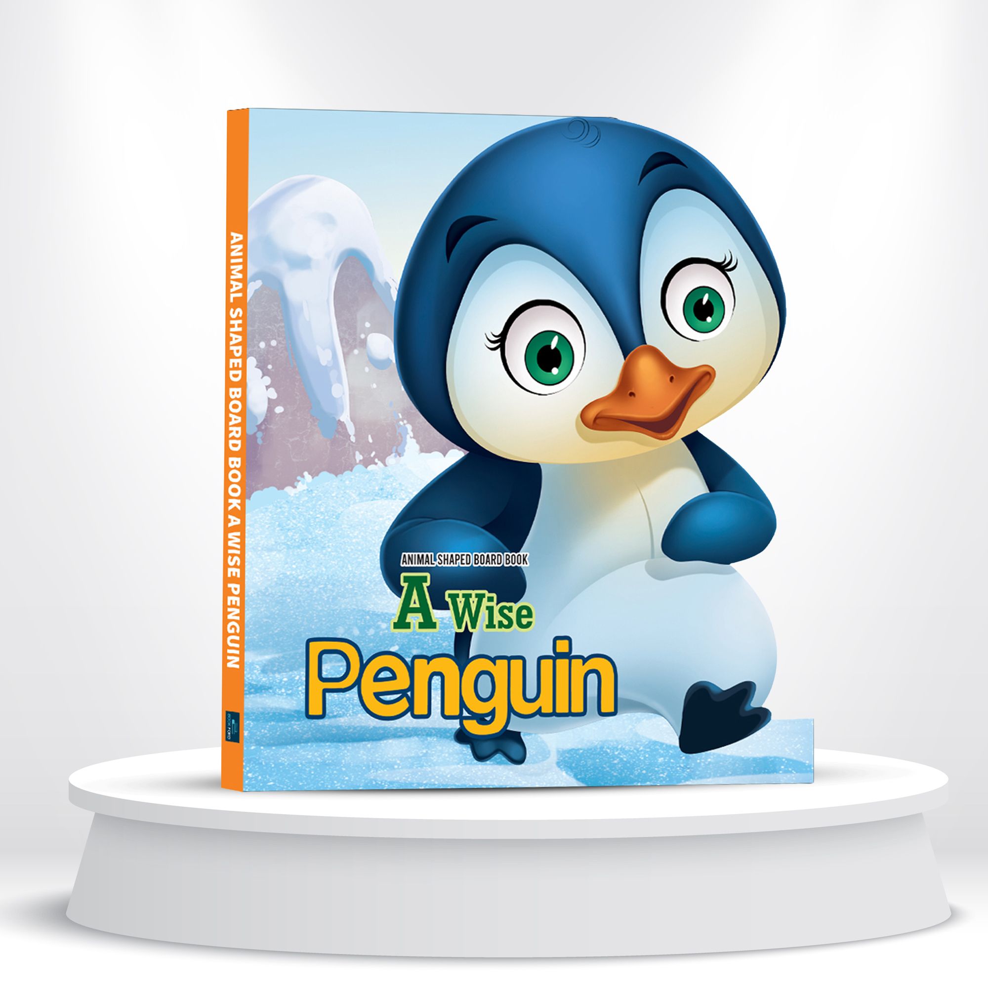 Wise Penguin Animal Shaped Story Board Book