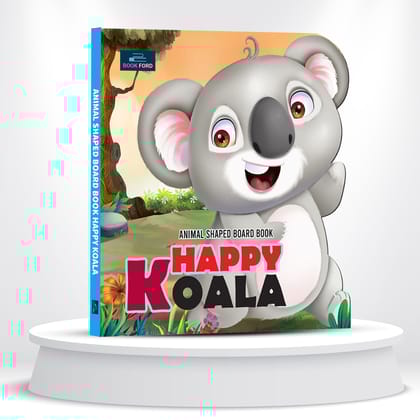 Happy Koala Animal Shaped Story Board Book