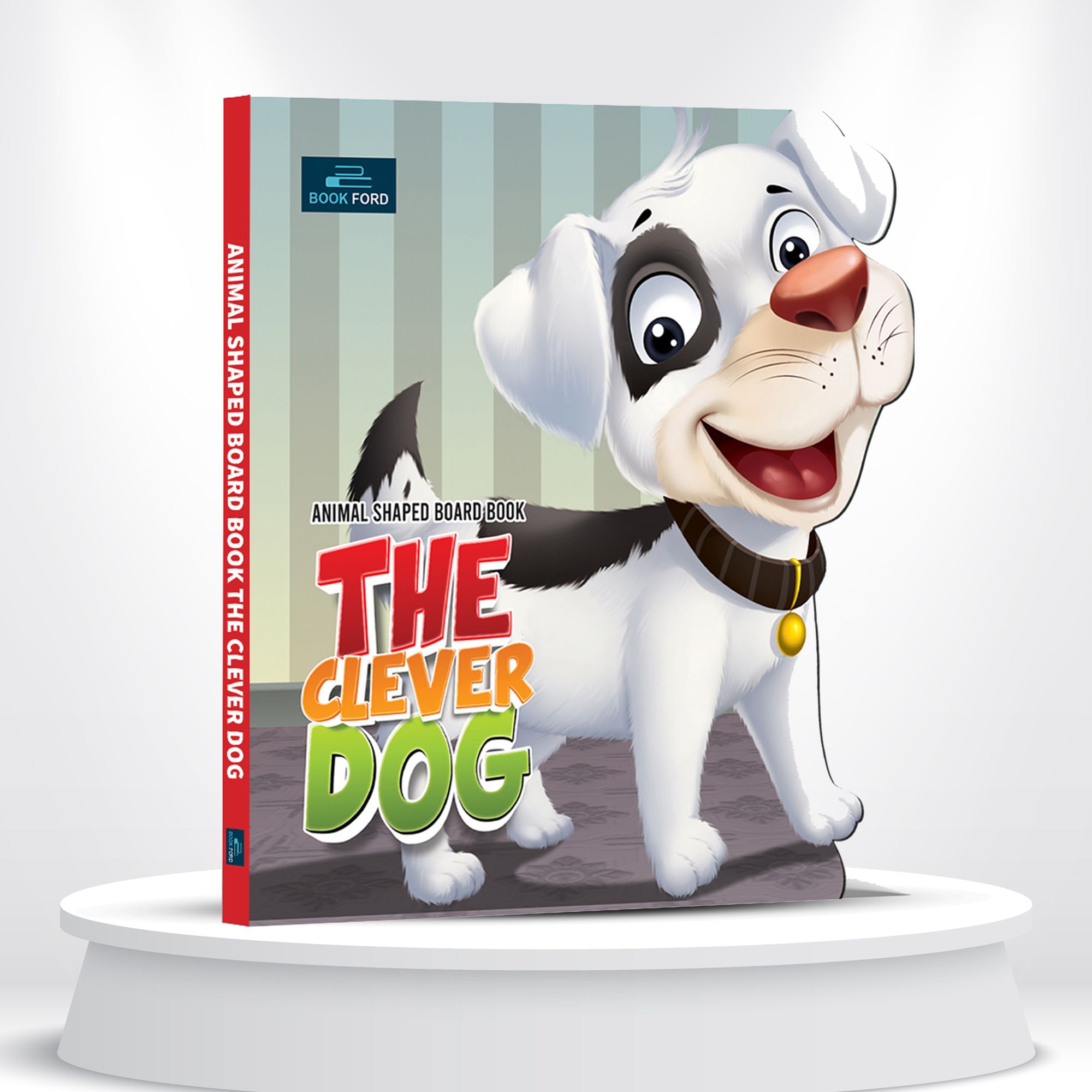 The Clever Dog Animal Shaped Story Board Book