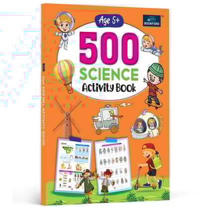 500 Science Activity Book For Kids and Children