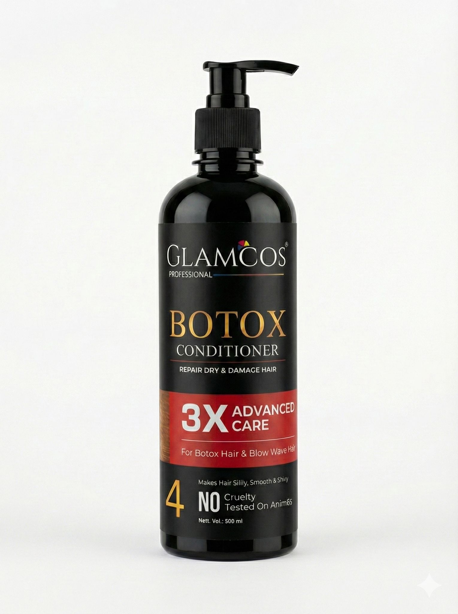 Glamcos Professional Botox Pre Shampoo | Deep Cleansing & Cuticle Prep | Smoothening & Frizz Control | Salon Professional | 1000ml