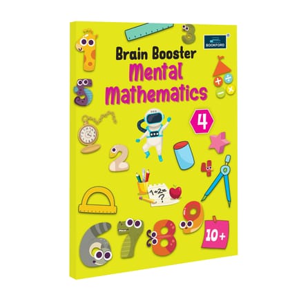 Brain Booster Mental Mathematics Book - Part 4 For Kids