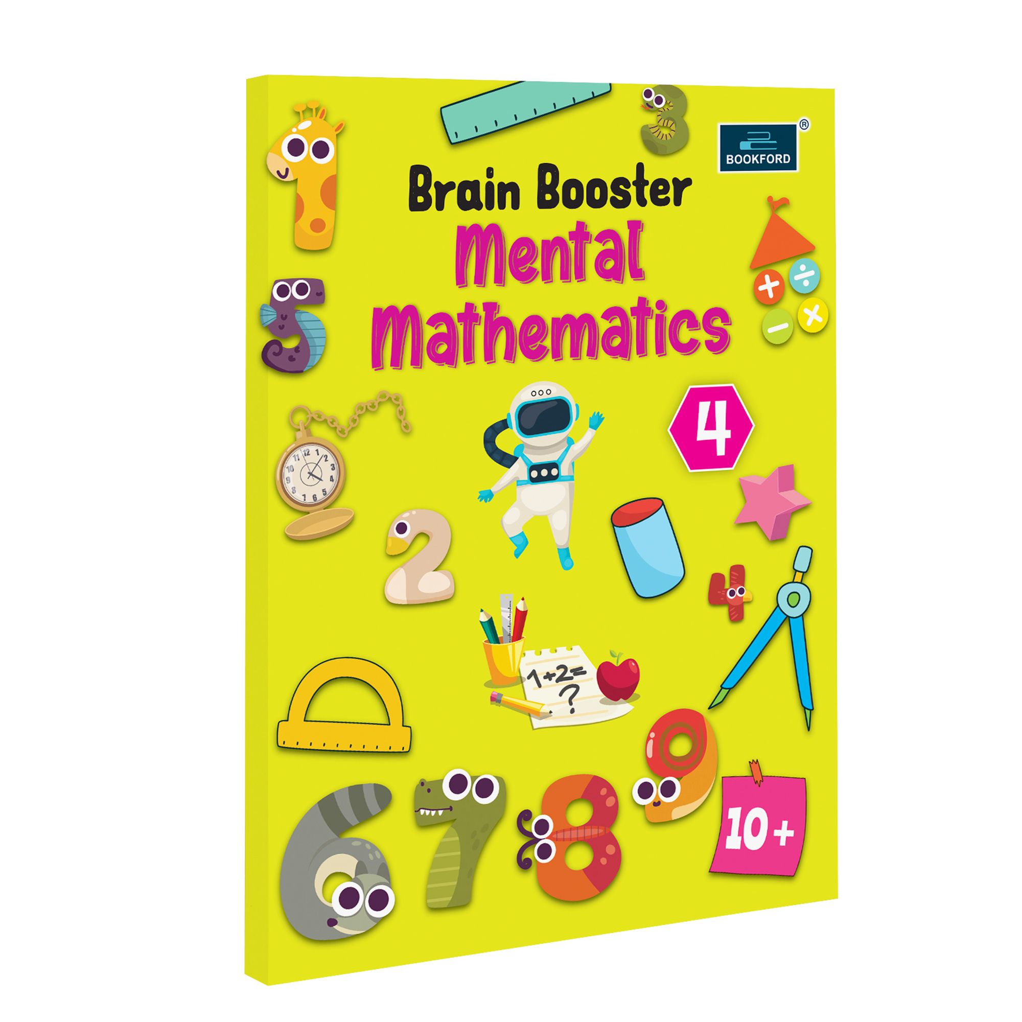 Brain Booster Mental Mathematics Book - Part 4 For Kids
