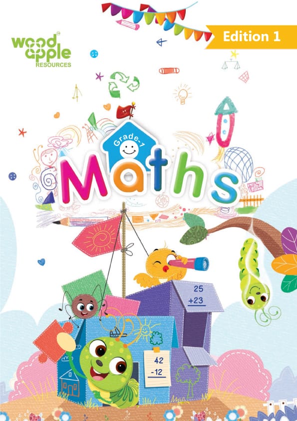 Maths Grade-1 Book - Woodapple Resources