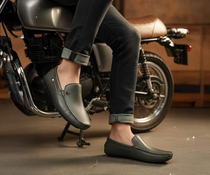 Kraasa Men Stylish Causal Loafers | Premium Outdoor| Lighweight Slip-On's