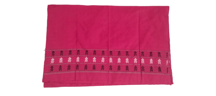 Assamese Traditional Riha - Pink