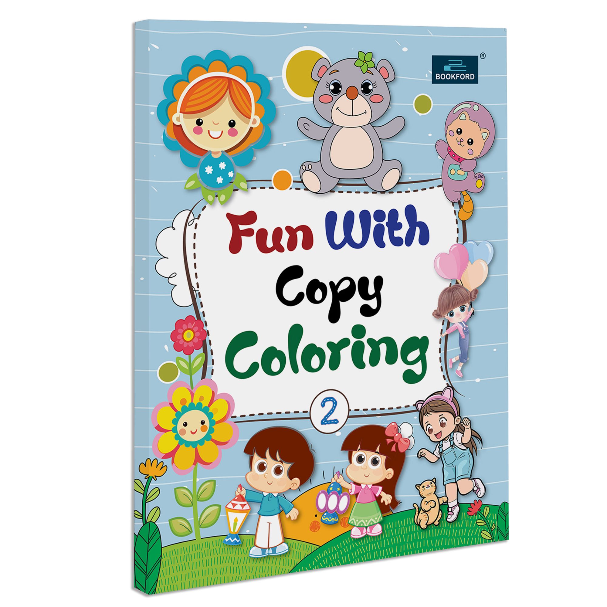 Fun With Copy Coloring Book Part 2 Coloring Book For Kids