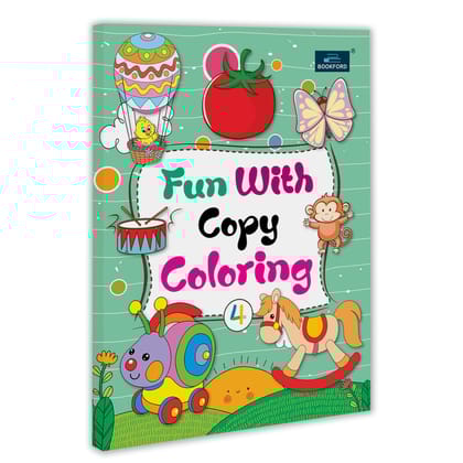 Fun With Copy Coloring Book Part 4 Coloring Book For Kids